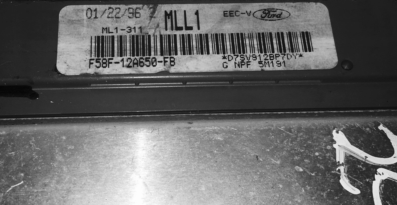 1996 1997 Ford Windstar ECU F58F-12A650-FB