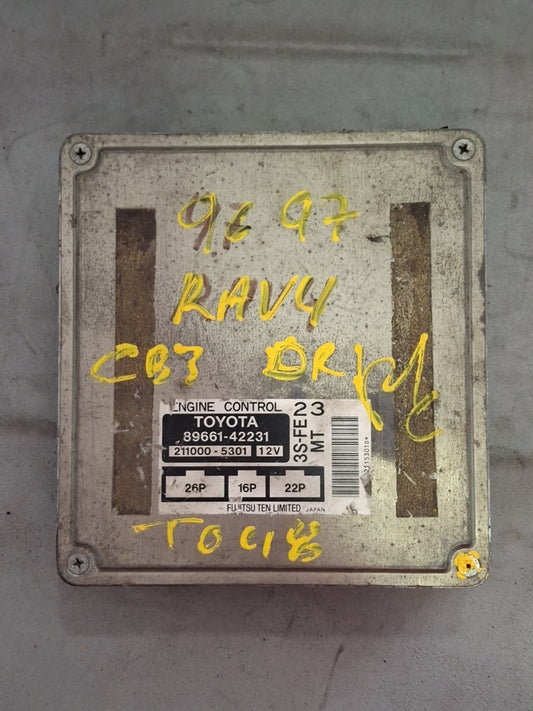 89661-42231 | 1996-1997 Toyota Rav 4 ECU/ECM