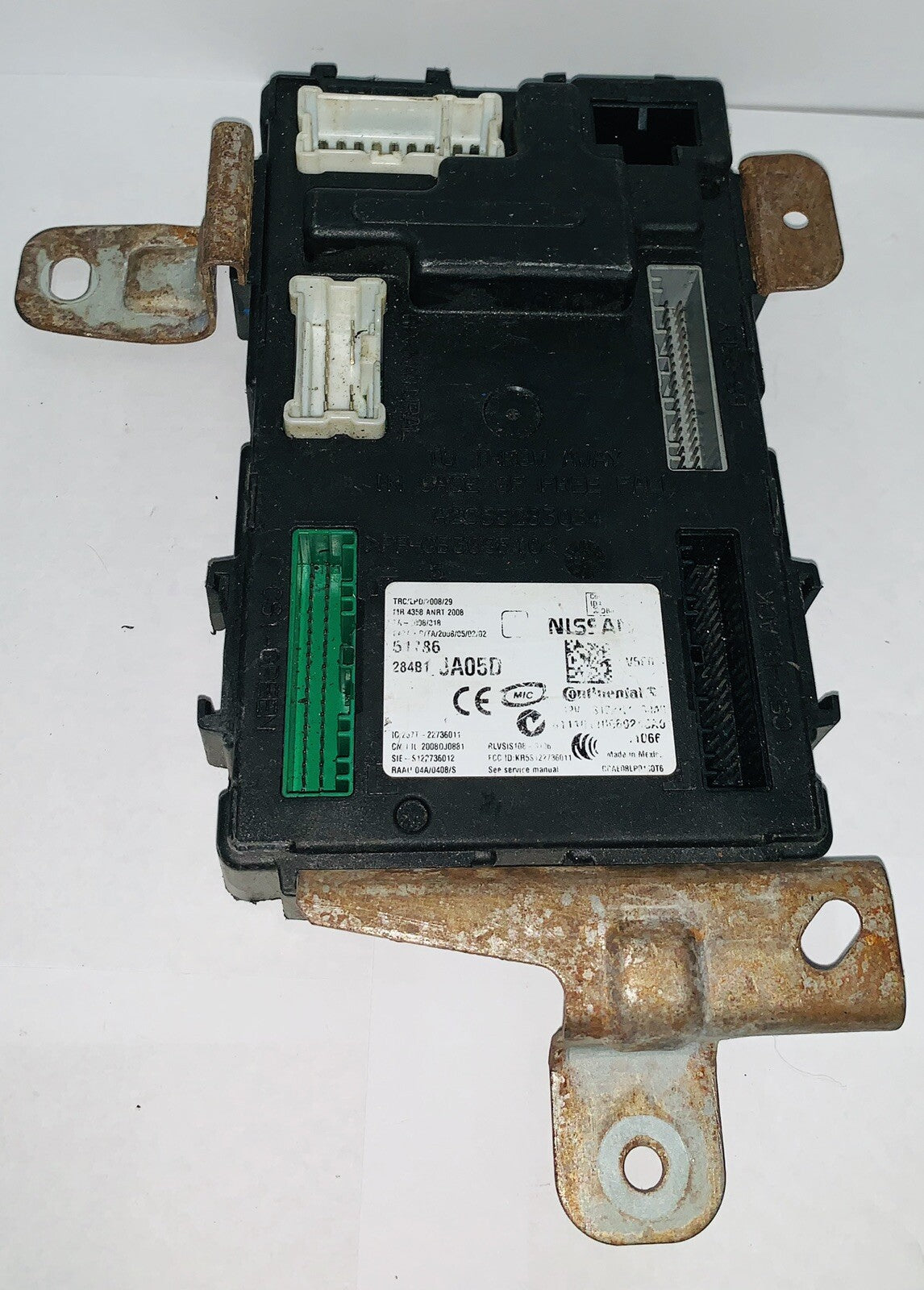2011-2013 Nissan Altima Body Control Module 284B1 JA05D