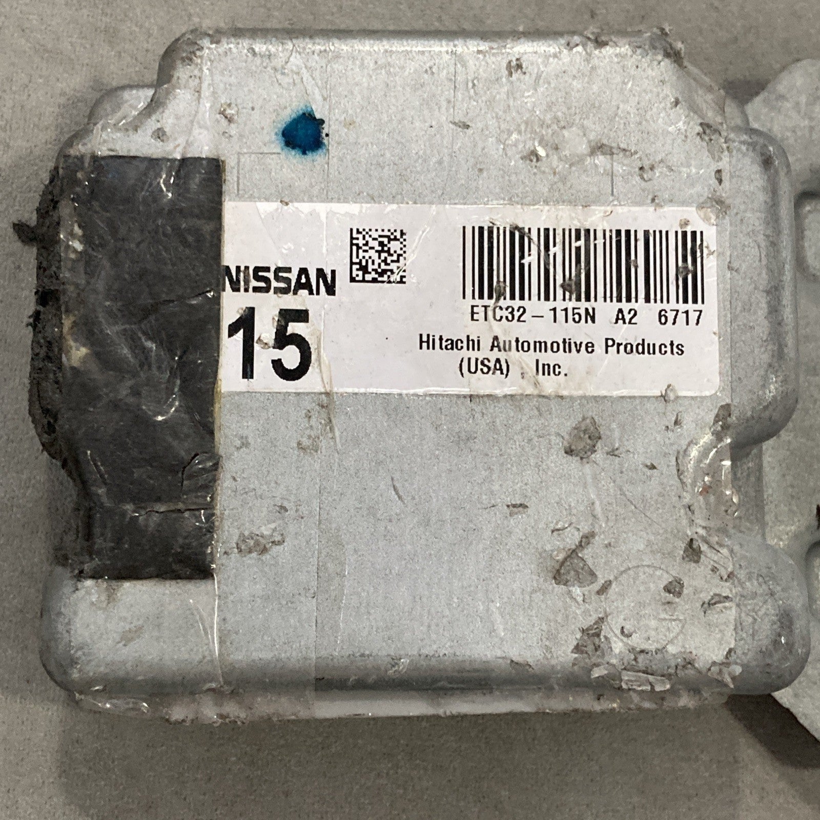 2006 Nissan Altima Transmission Control Module ETC32-115N A2 6717