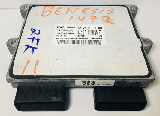 2009-2011 Hyundai Genesis Sedan 3.8L ECU 39106-3C014