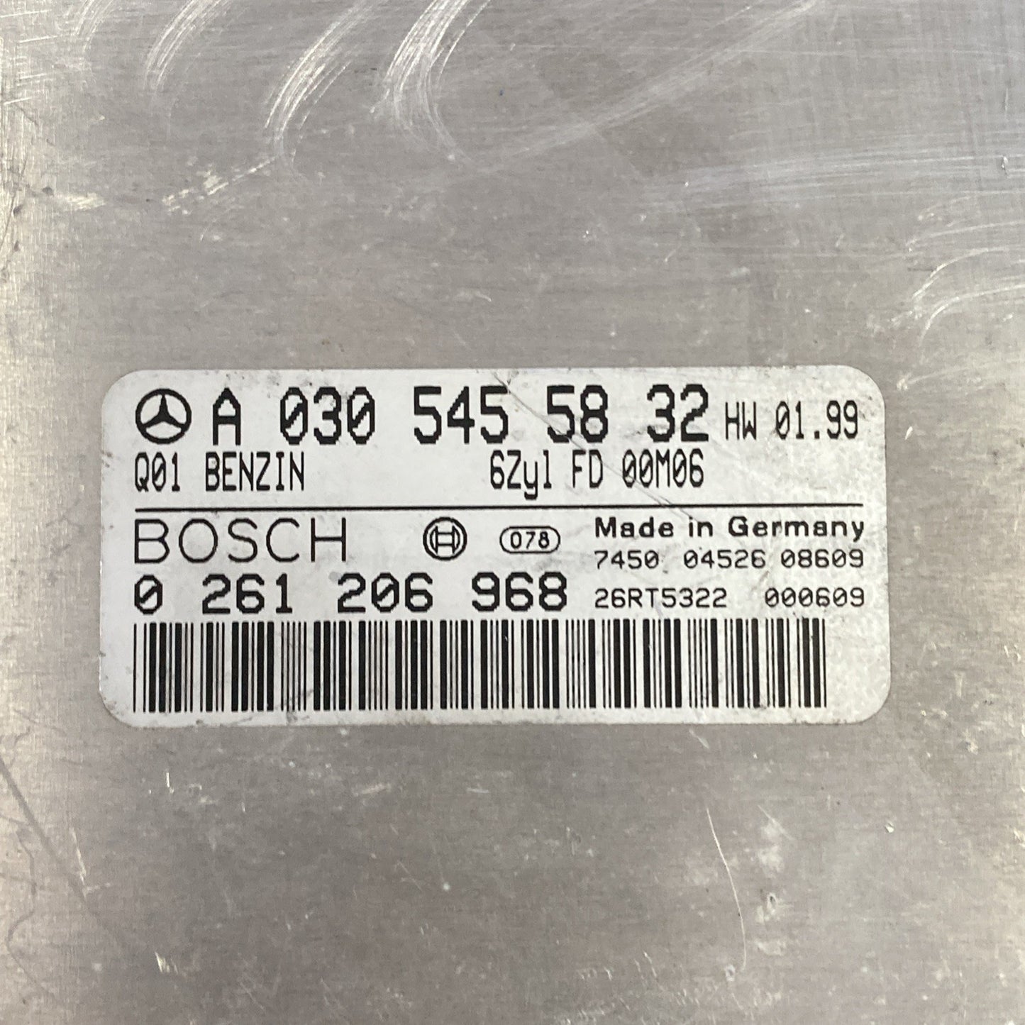 2001-2005 Mercedes-Benz ML320 E320 ECU/ECM A 030 545 58 32