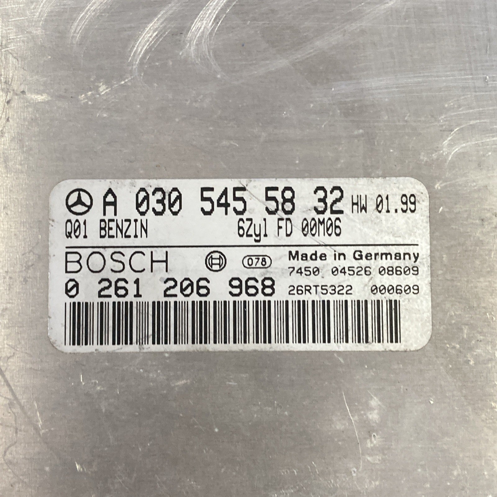 2001-2005 Mercedes-Benz ML320 E320 ECU/ECM A 030 545 58 32