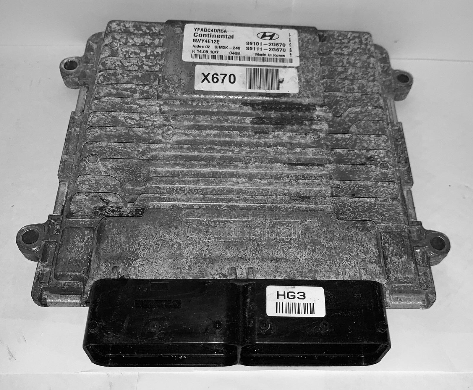 2011 Hyundai Sonata ECU 39101-2G670