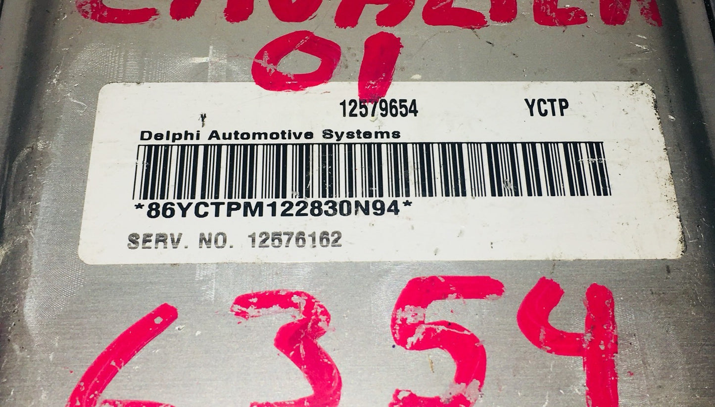 2003-2004 Cavalier ECU 12579654