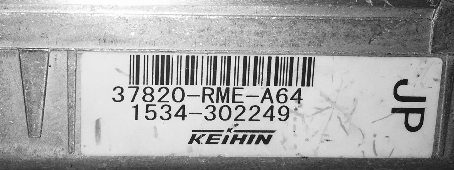 2007 Honda ECU 37820-RME-A64 