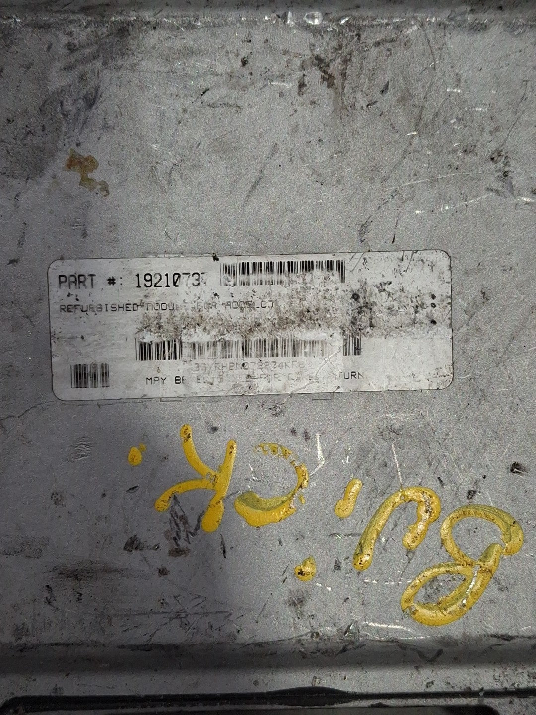 2009 Saturn Aura ECU/ECM 19210737
