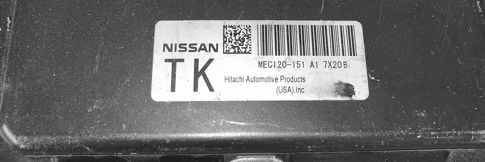 2008 Nissan Altima ECU MEC120-151 A1