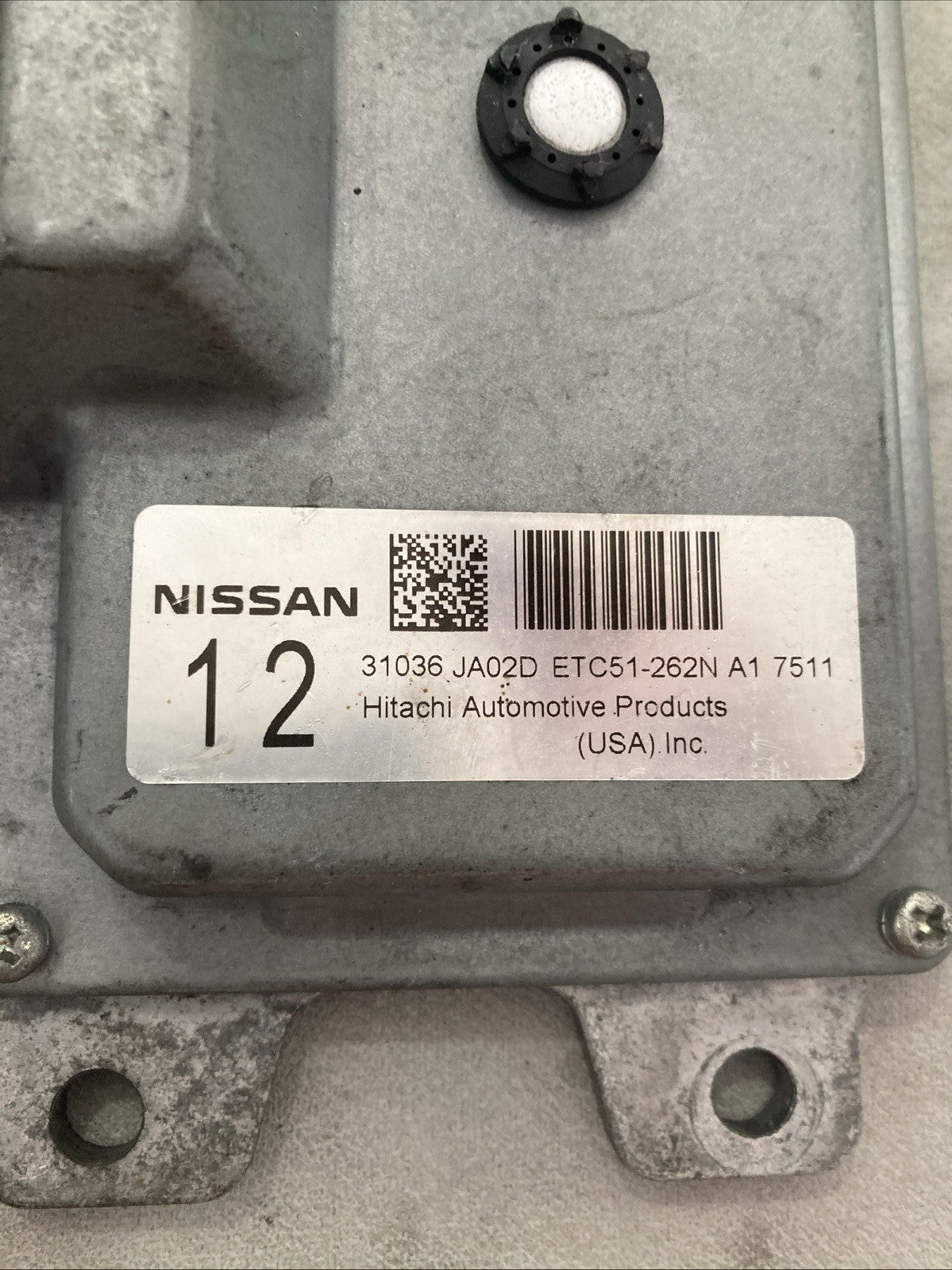 2007-2008 Nissan Altima Transmission Control Module 31036 JA02E ETC51-262N A1
