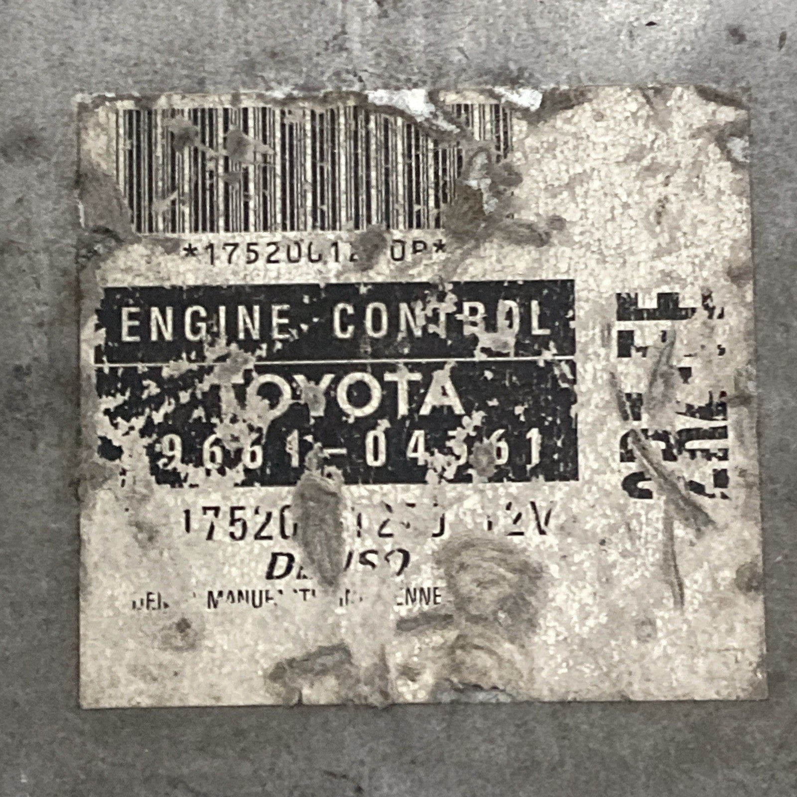 1997-1999 Toyota Tacoma ECU/ECM 89661-04362