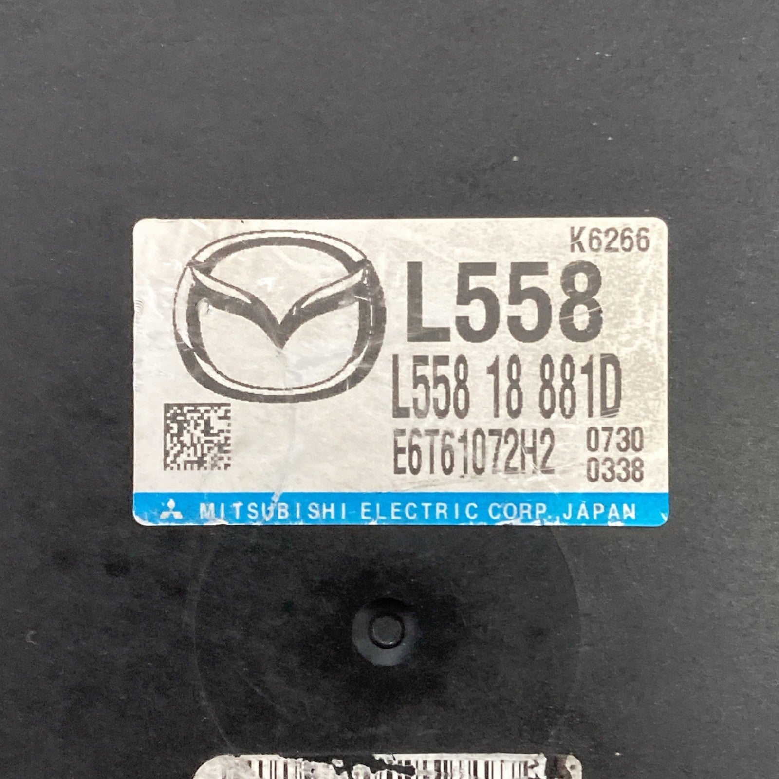 2010 Mazda 6 ECU/ECM L558 18 881D