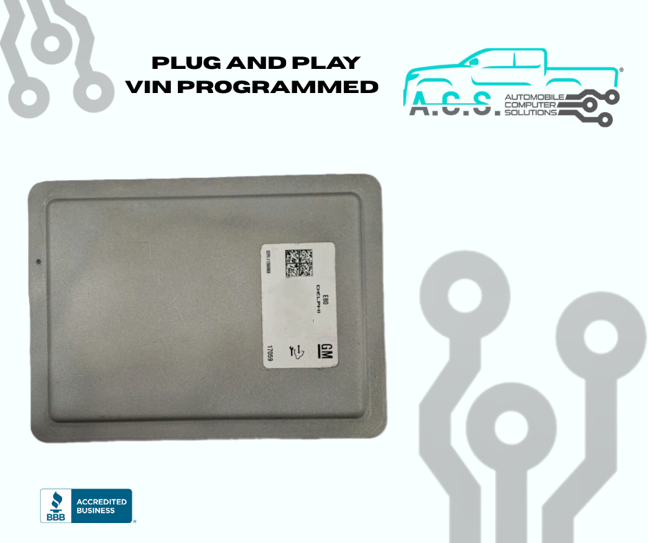 2017-2021 Chevrolet Equinox ECU/ECM 2.5L 12695804 *VIN PROGRAMMED*