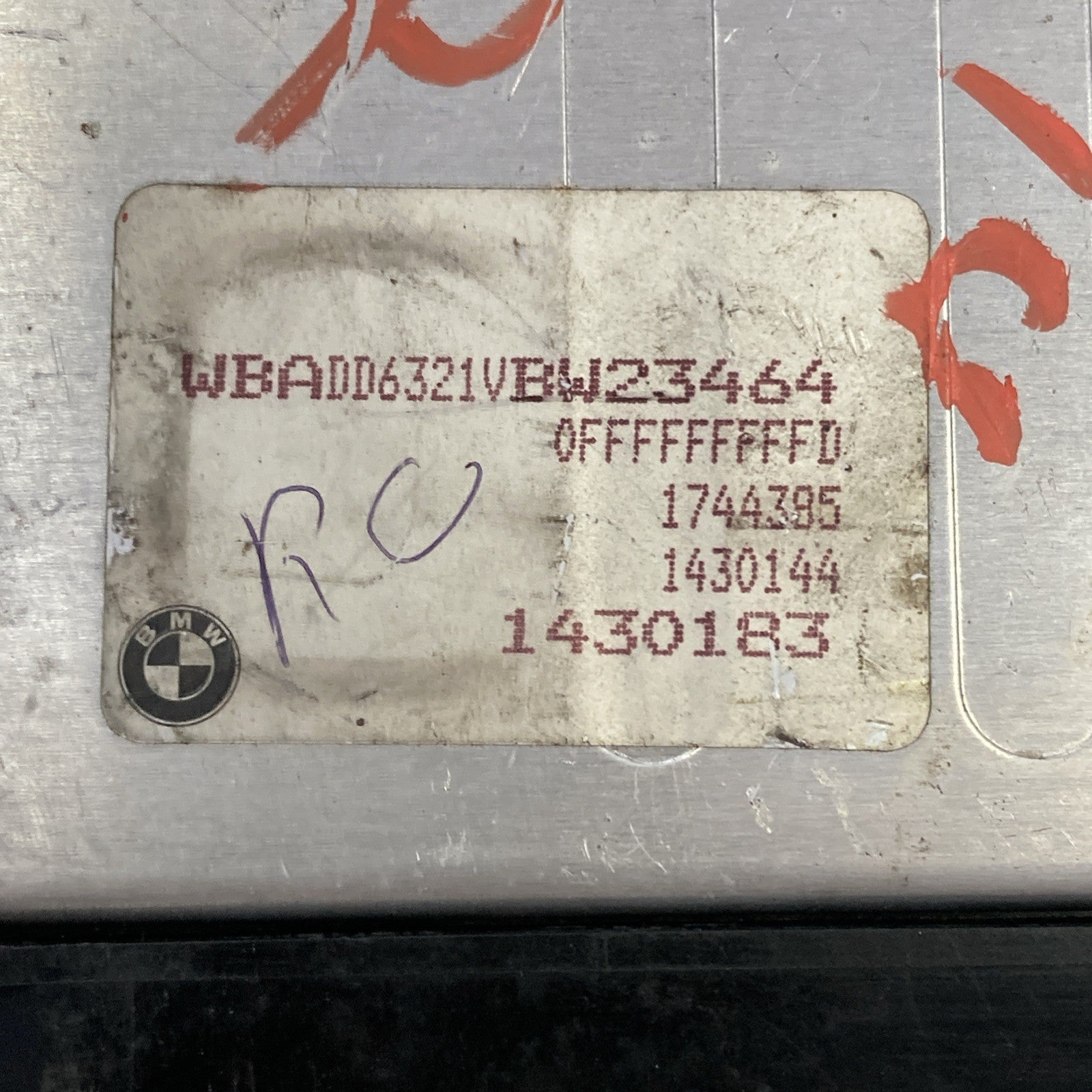 1997-1998 BMW 528i ECU/ECM 1430183