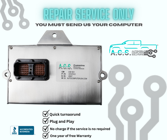 2002 Dodge Ram Truck PCM 3947912 5.9L Cummins Repair & Return