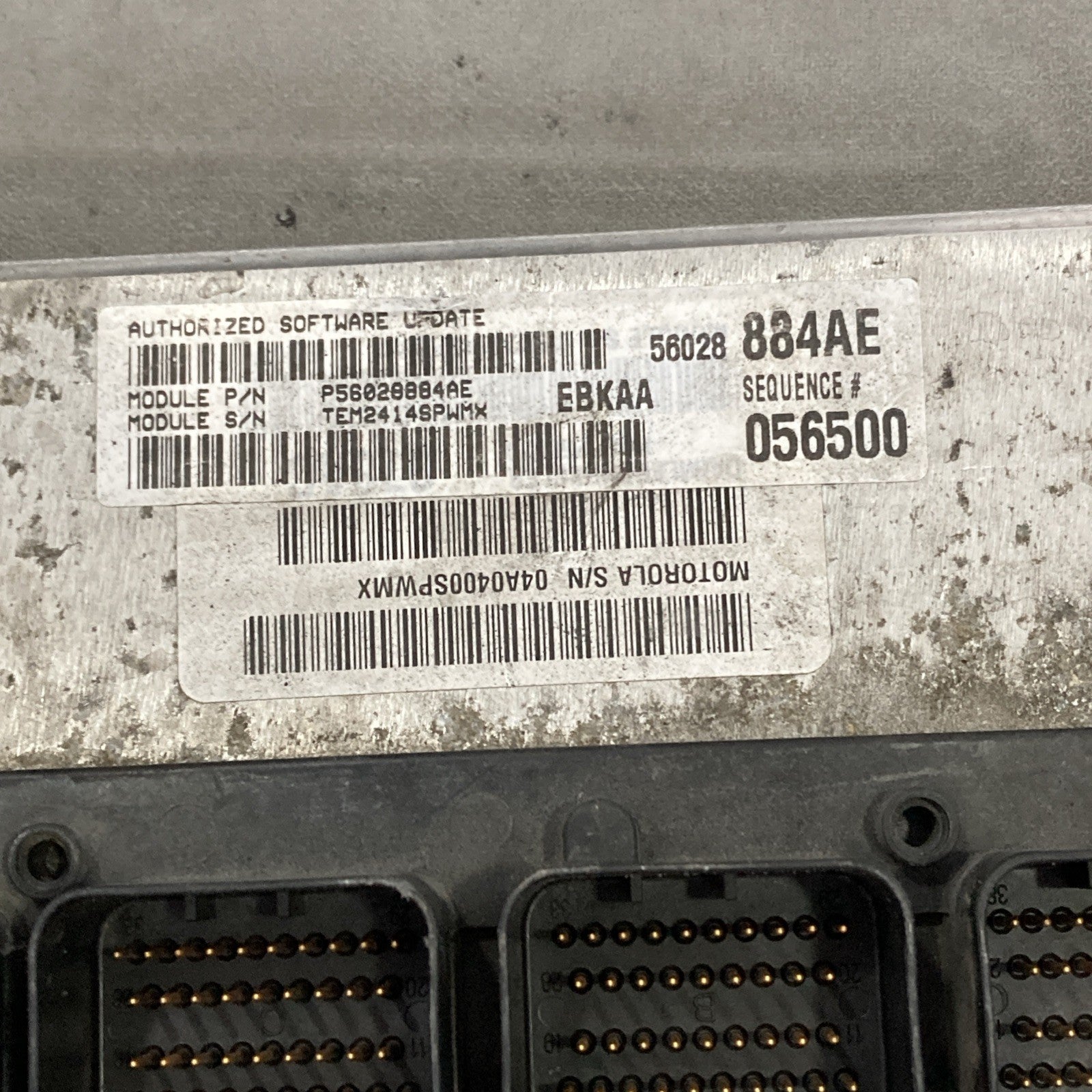 2005 Dodge Dakota 3.7L Engine Control Module P56028884AE