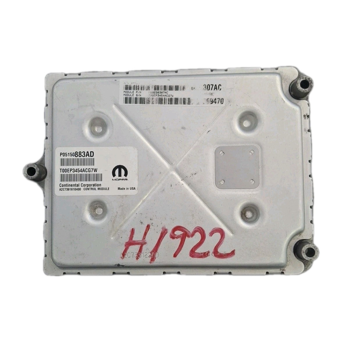 2015 Dodge Challenger 3.6L ECU/ECM P05150883AD *VIN PRORAMMED*