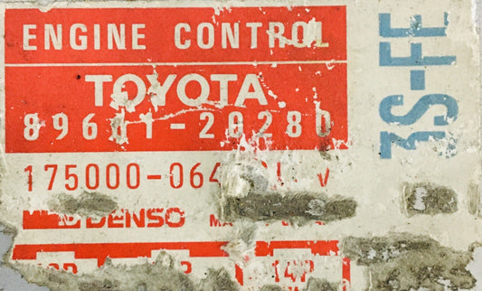 1986 1987 Toyota Celica ECM 89661-20280