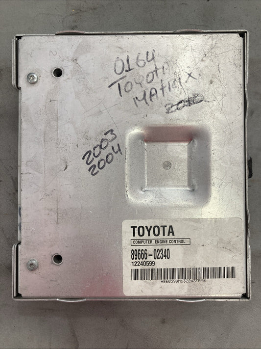 89666-02340 | Toyota Matrix 2003-2004 ECU/ECM