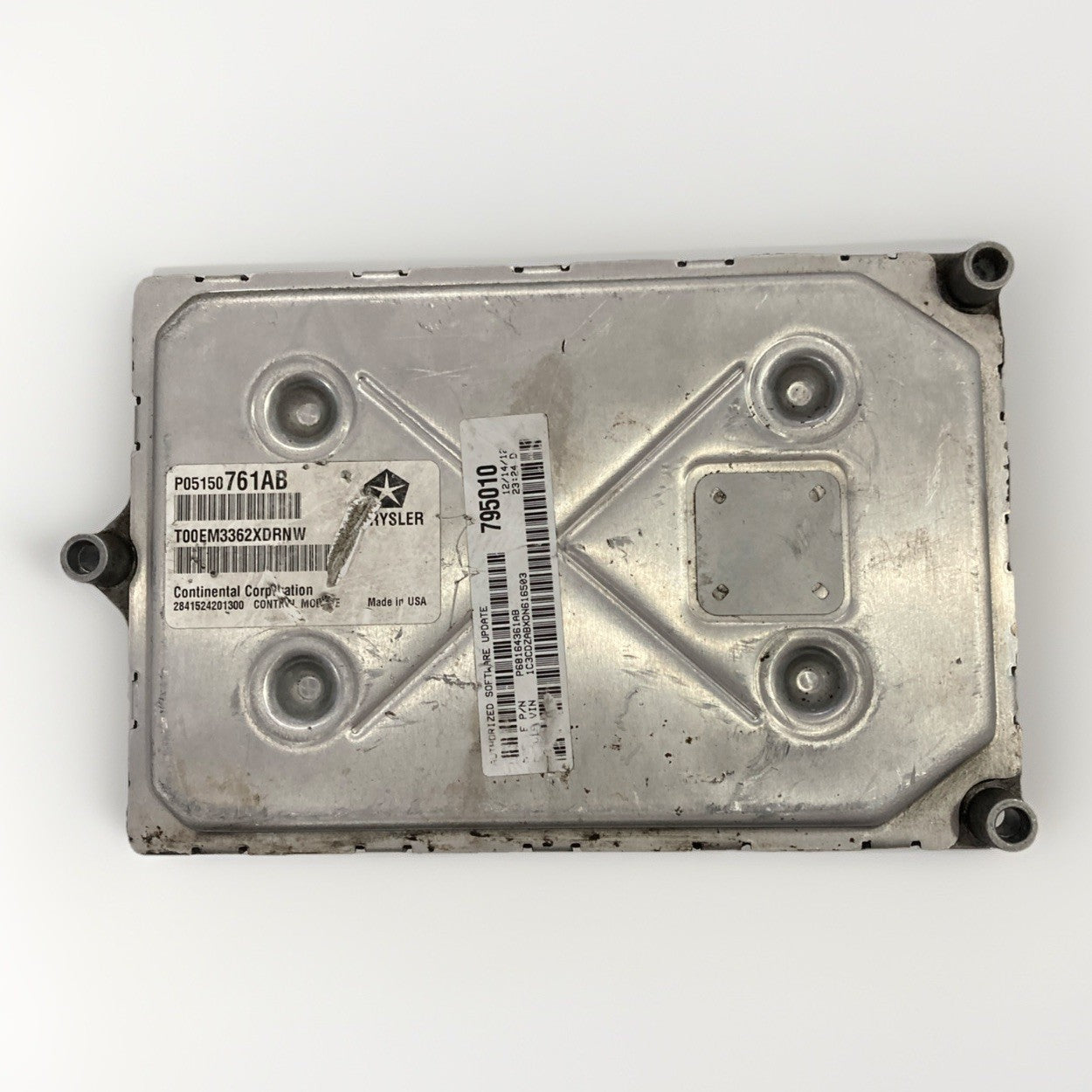 2013 Dodge Avenger 2.4L ECU/ECM P05150761AB *VIN PROGRAMMED*