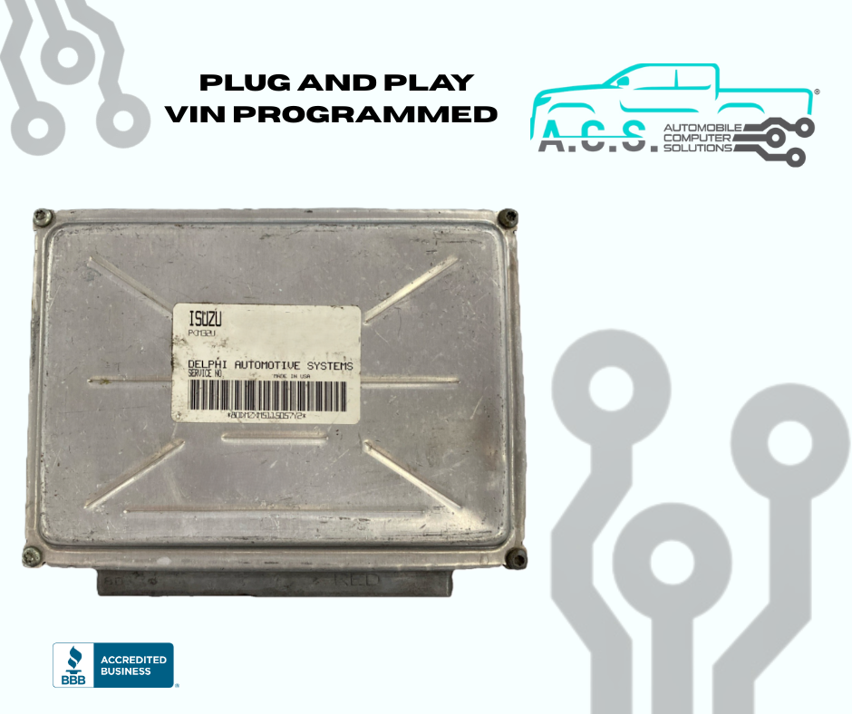 2004 Isuzu Rodeo 3.2L ECU/ECM 8973673870 *VIN PROGRAMMED*