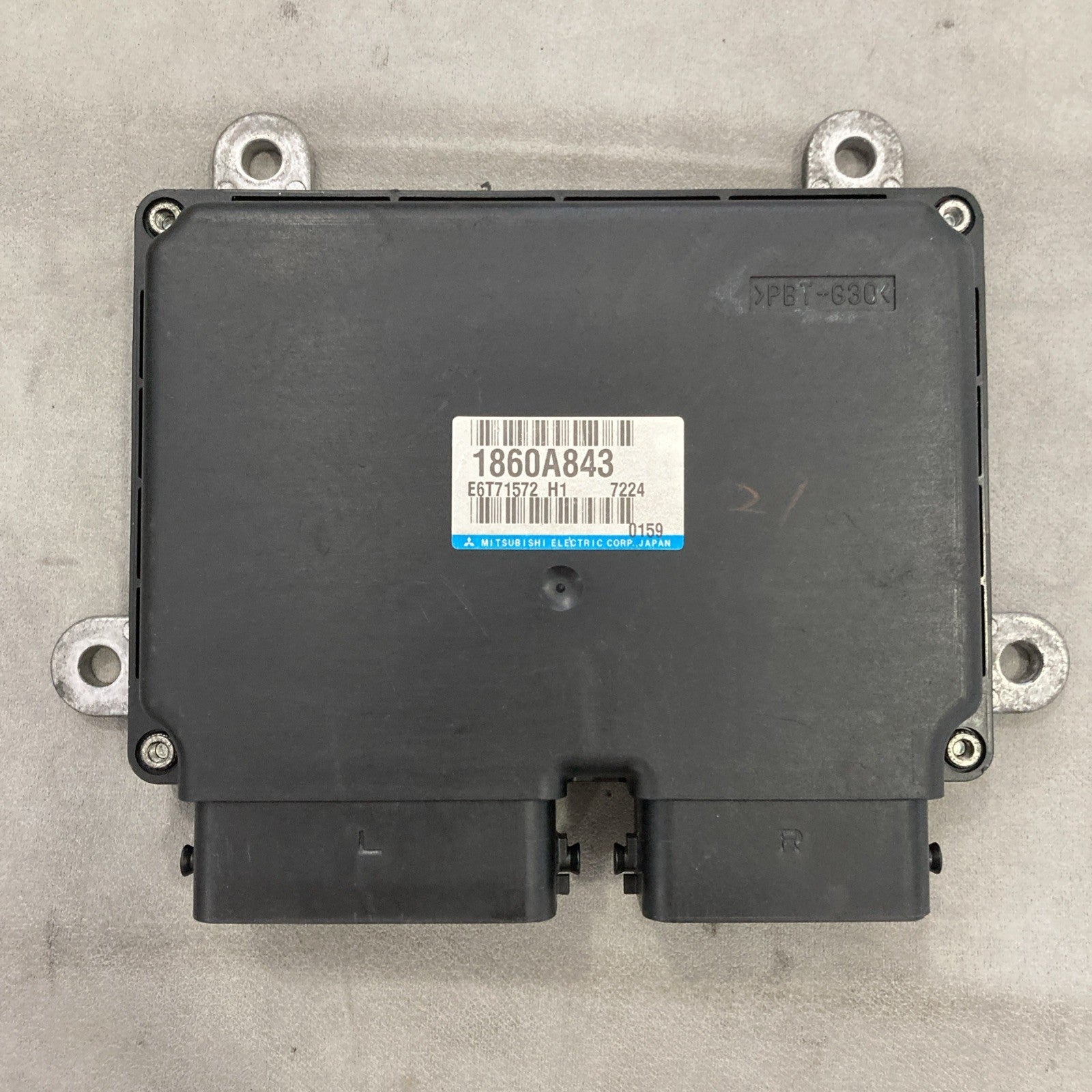 2015 Mitsubishi Lancer ECU/ECM 1860A843