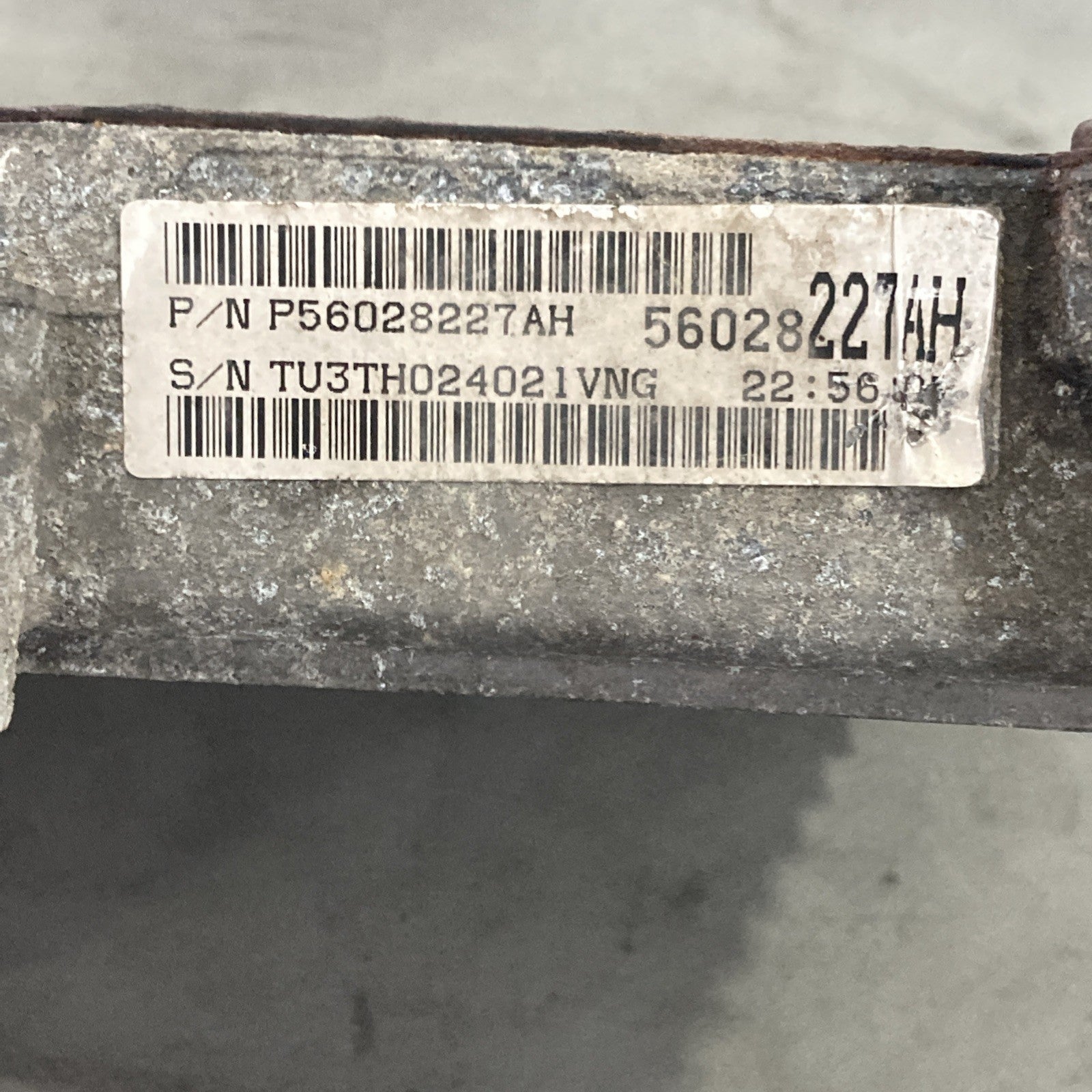 2000 Dodge Dakota Transmission Control Module P56028227AH