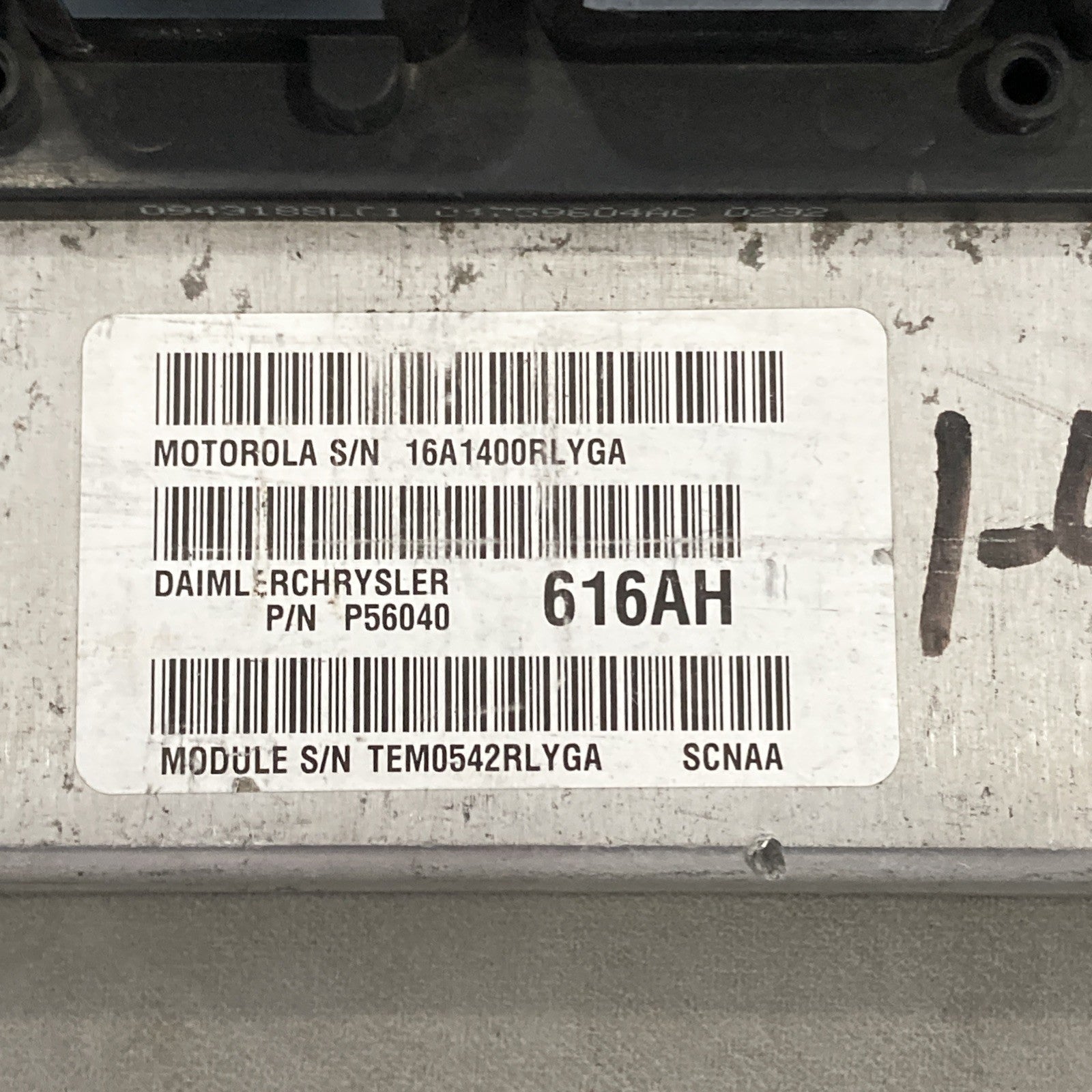 2002 Dodge Durango 4.7L ECU/ECM P56040616AH (B)