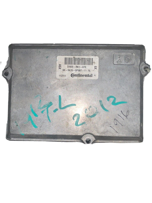 12 ACURA TL 37820-RK1-A76 COMPUTER BRAIN ENGINE CONTROL ECU ECM EBX MODULE L2486