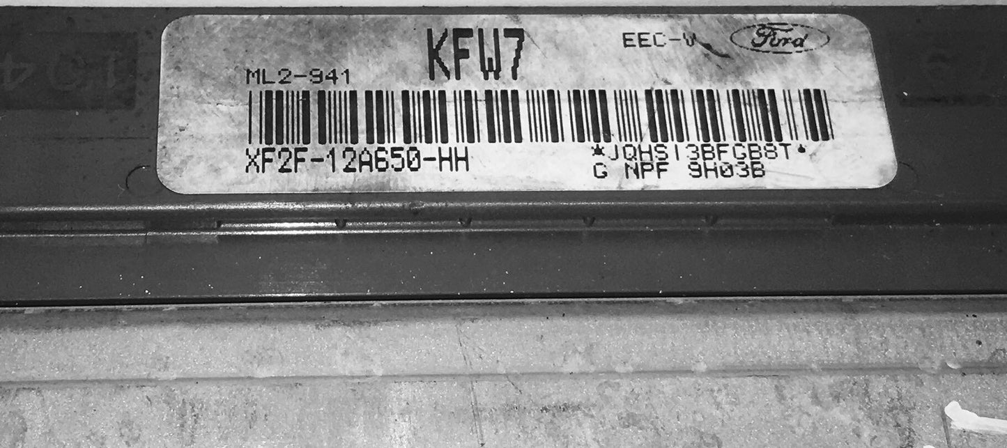 1999 2000 Windstar ECU XF2F-12A650-HH