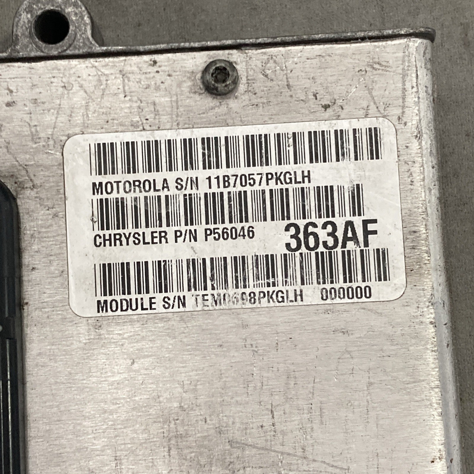 1998 Dodge Durango 5.2L ECU/ECM P56046363AF