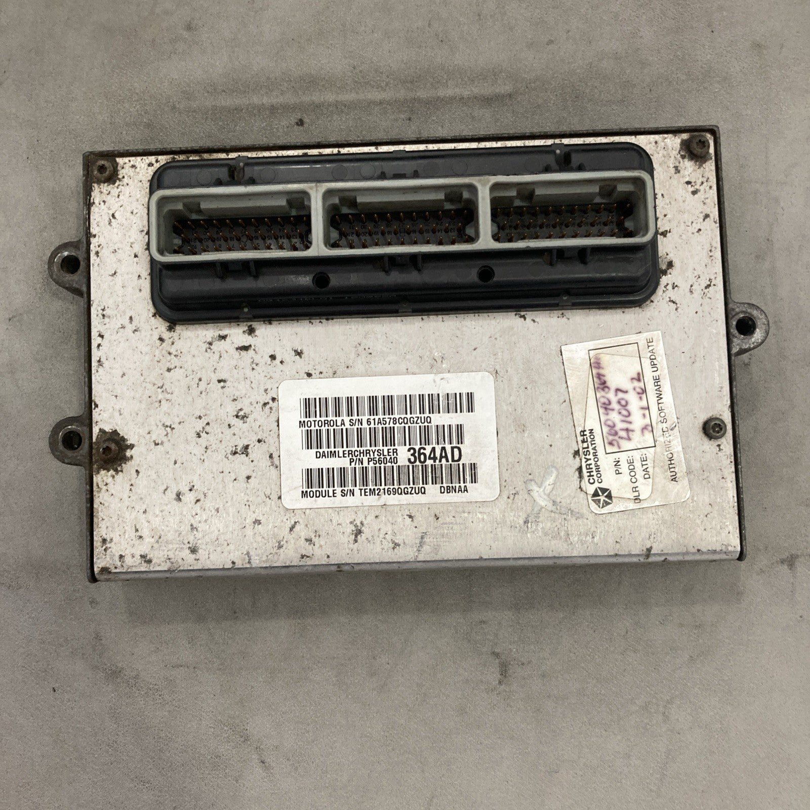 2000 Dodge Durango 4.7L ECU/ECM P56040364AD (B)