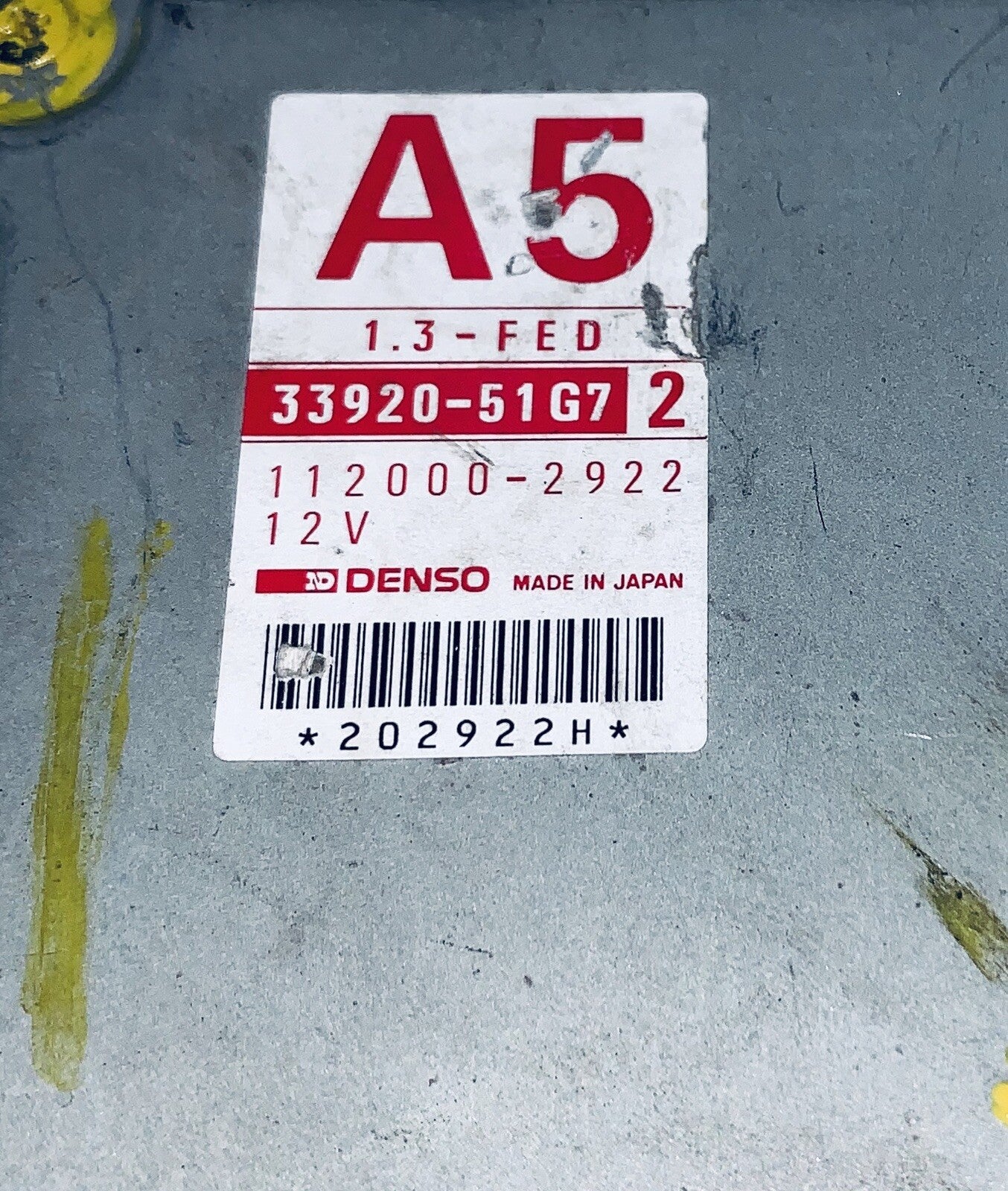 1995 Susuki ECU 33920-51G7
