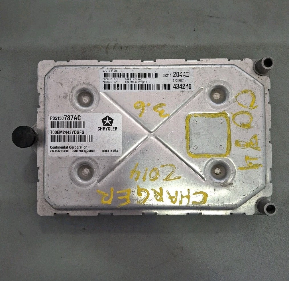2014 Dodge Charger 3.6L ECU/ECM P68214204AD