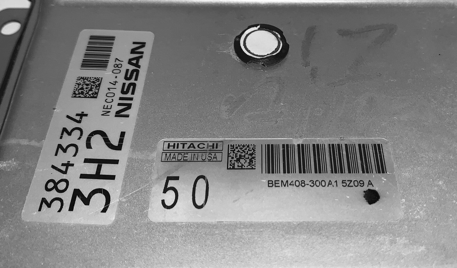 2016 2017 Nissan Maxima ECU BEM408-300 A1 NEC014-087
