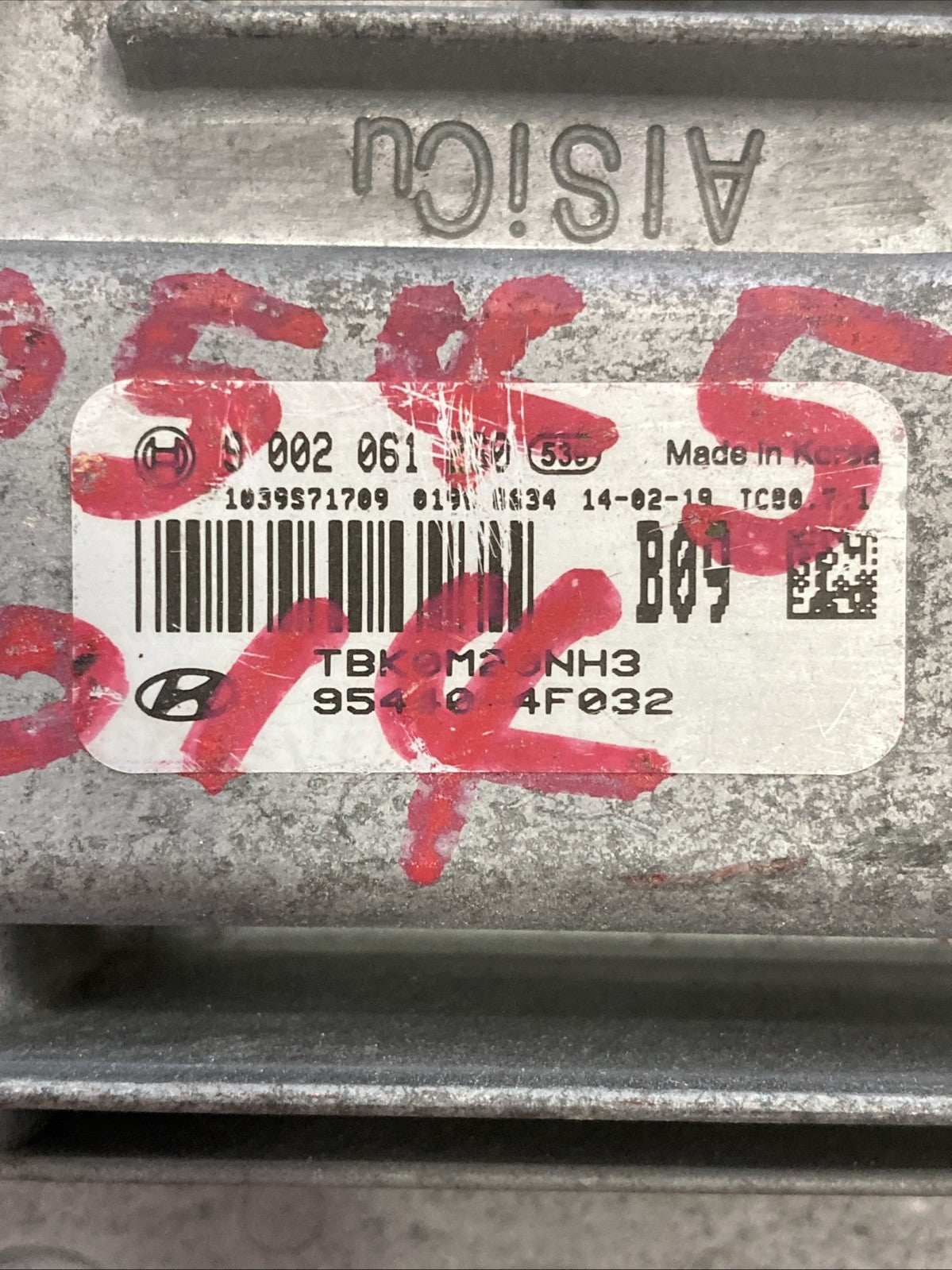 2013-2014 Hyundai Genesis Coupe Transmission Control Module 95440-4F032