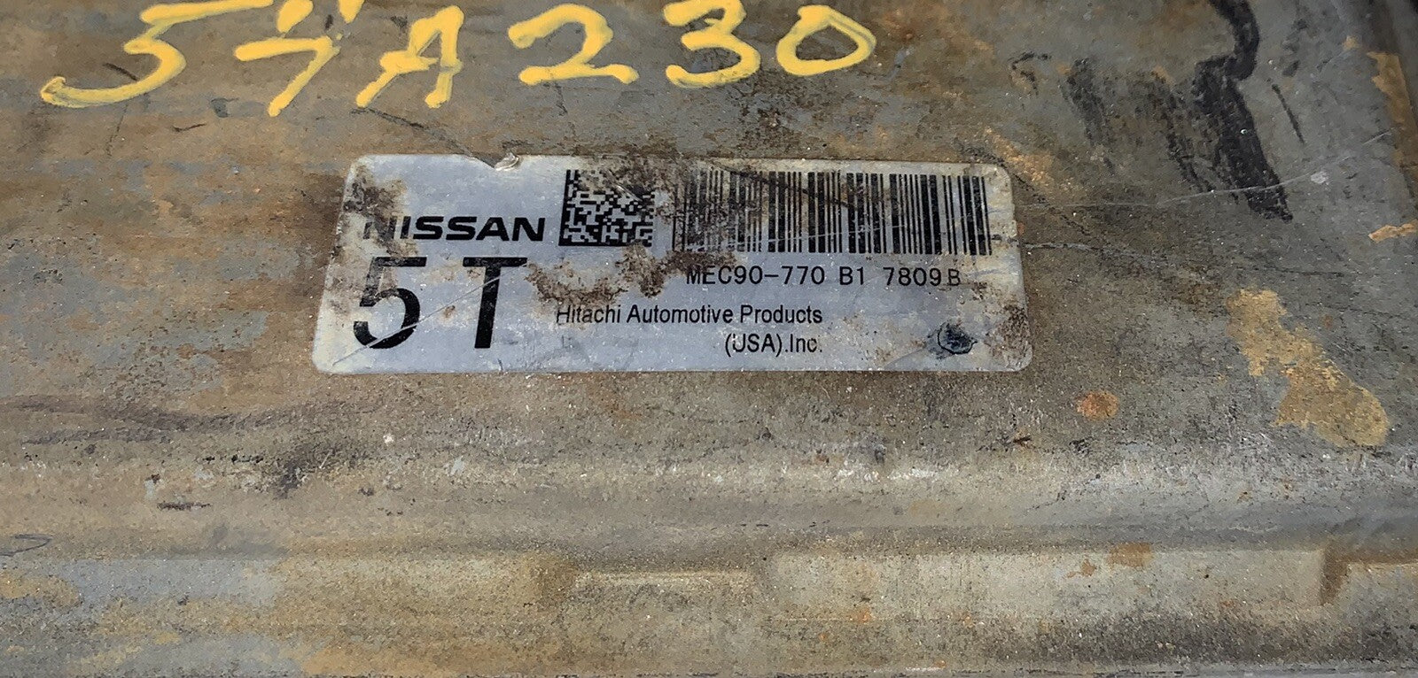 2008 Nissan Sentra ECU MEC90-770 B1