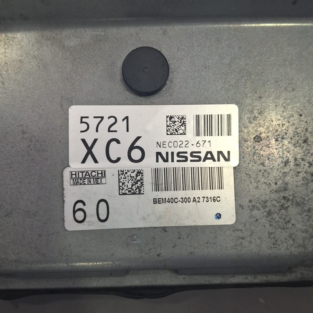 2016-2017 Nissan Sentra 1.8L Kit ECU/ECM, Body Control Module, Fuse Box, Key