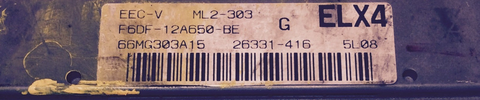 1996 Taurus Sable 3.0L ECU F6DF-12A650-BE