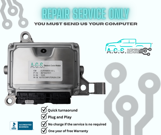 R & R 2002 - 2004 6.6 L DURAMAX Repair and Return Service