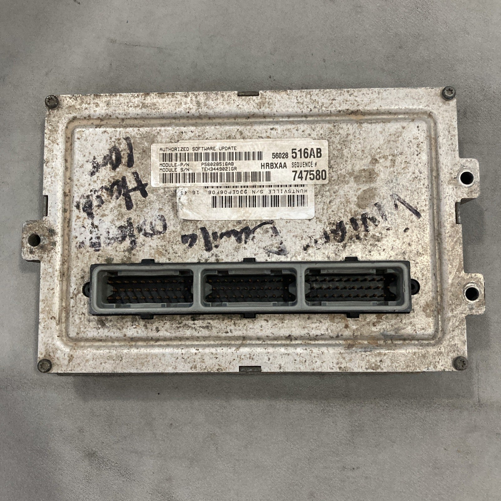 2001 01 Dodge Ram 3.9L ECU/ECM P56028516AB