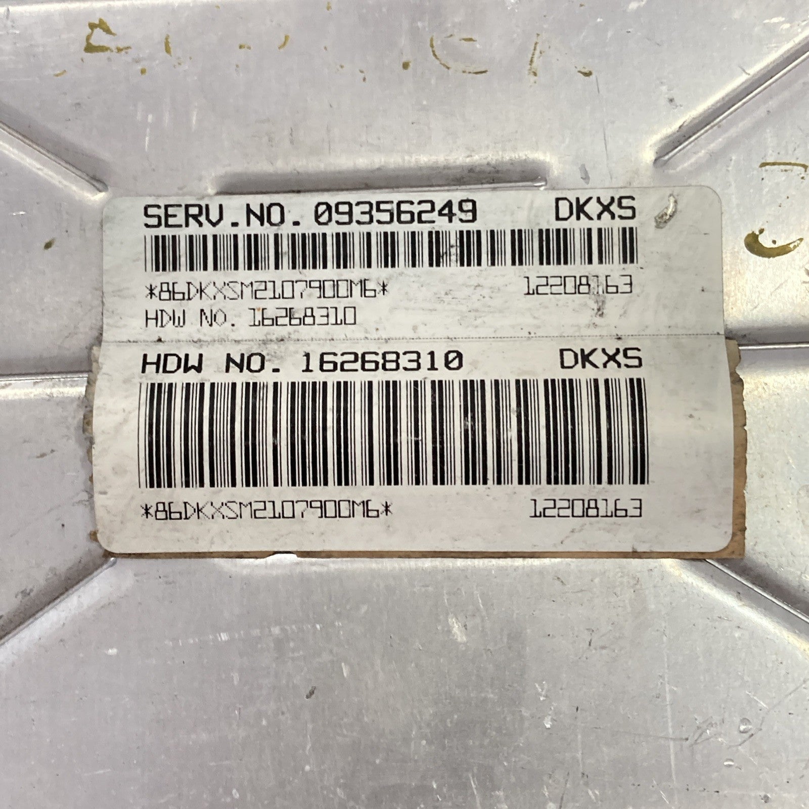 2000-2001 Pontiac Grand Am Engine Control Module 09356249