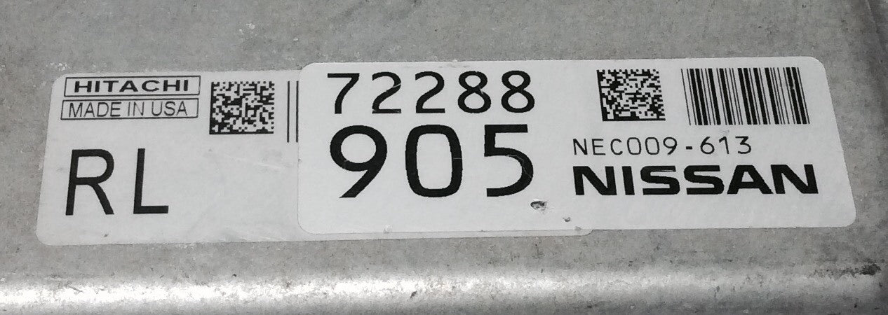 2013 2014 2015 Nissan Rogue ECU NEC009-613