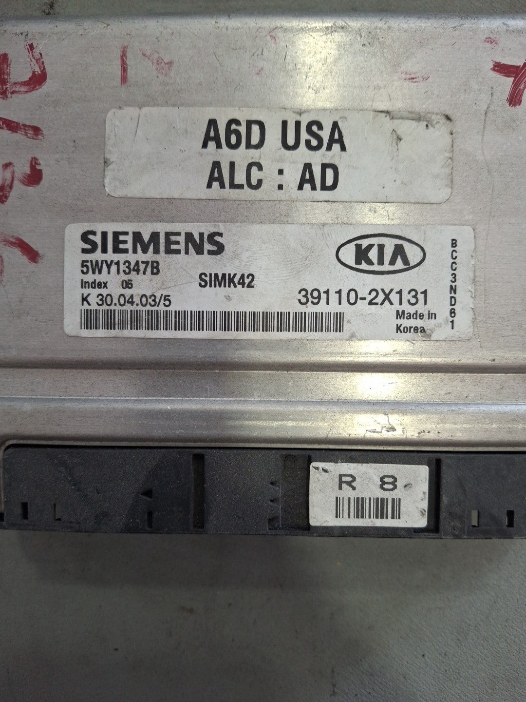 Kia Rio Engine ECU ECM 39110-2X131