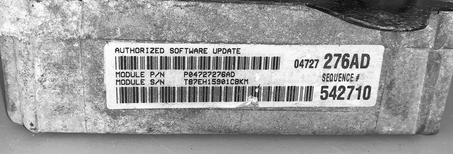 2000 Dodge Caravan ECU P04727276AD