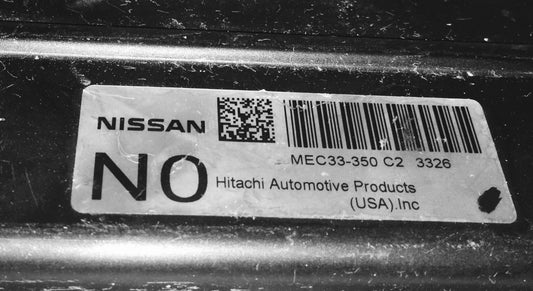 2004 Nissan ECU MEC33-350 C2