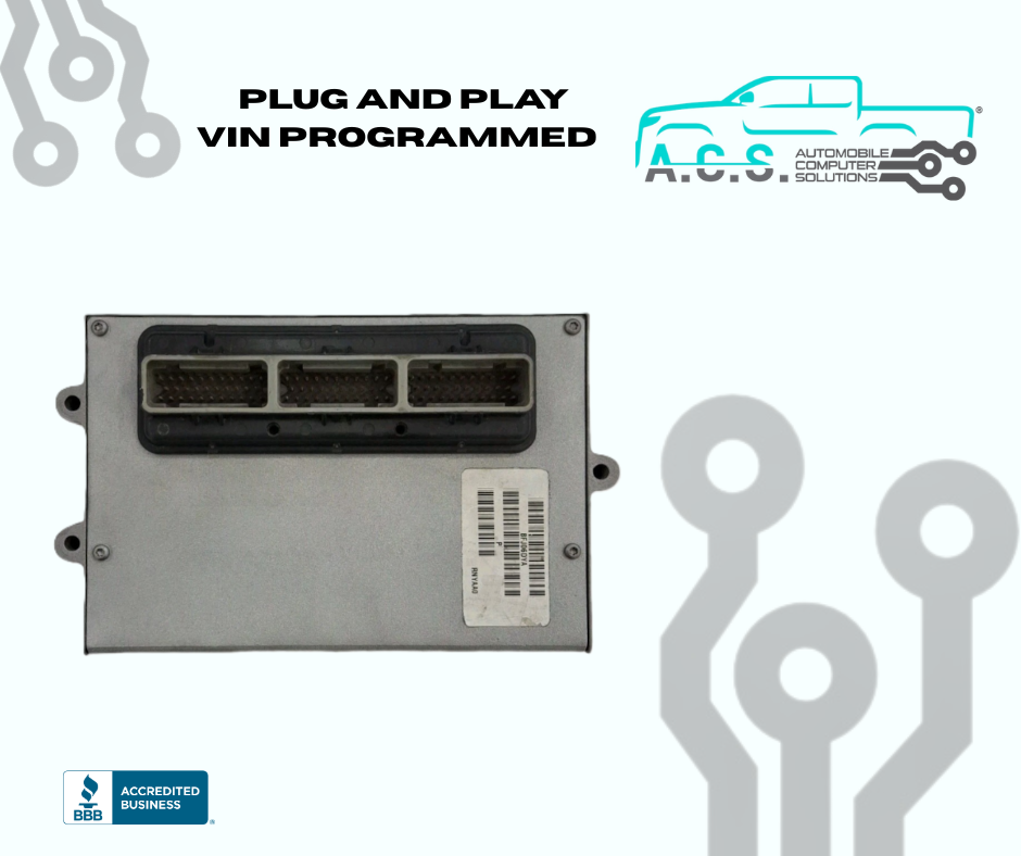 1997 Dodge RAM Van 5.2L Engine Control Module P56040371 *VIN PROGRAMMED*