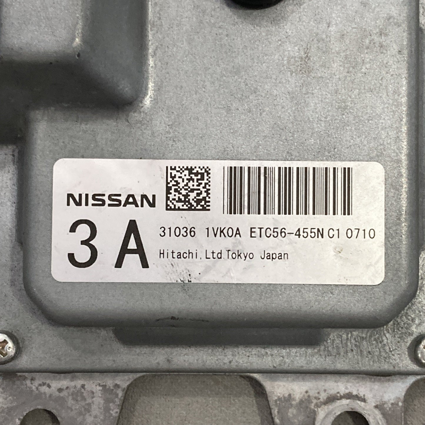 2011 Nissan Rouge Transmission Control Module 31036 1VK0A