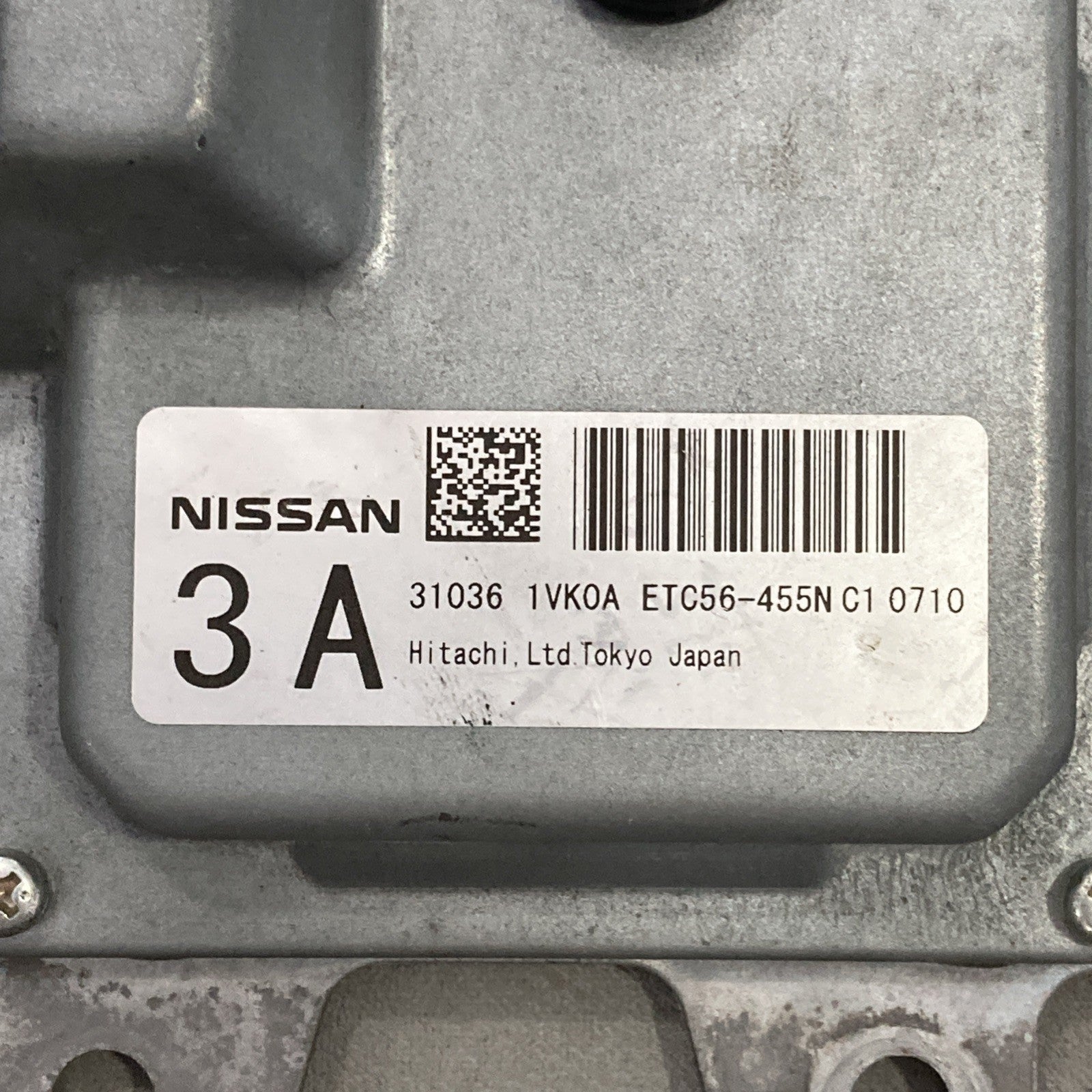 2011 Nissan Rouge Transmission Control Module 31036 1VK0A