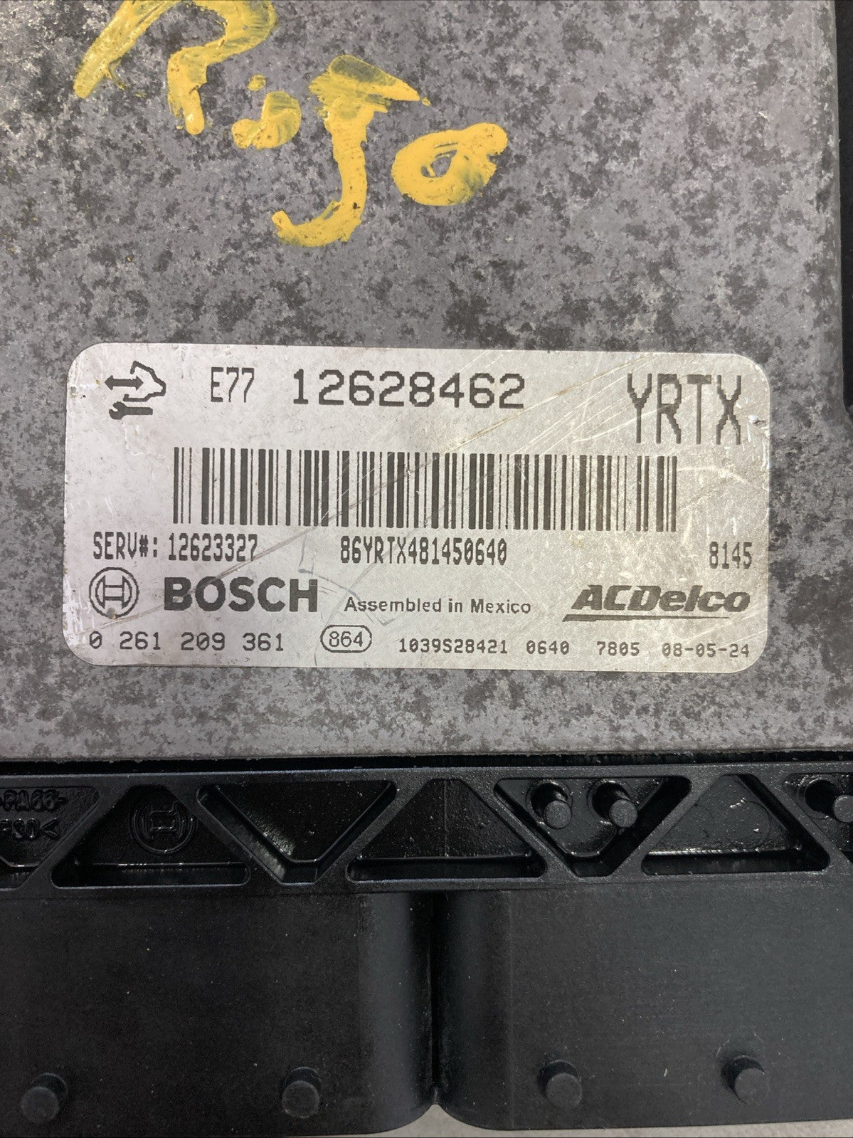 2009 Cadillac CTS ECU/ECM 12628462