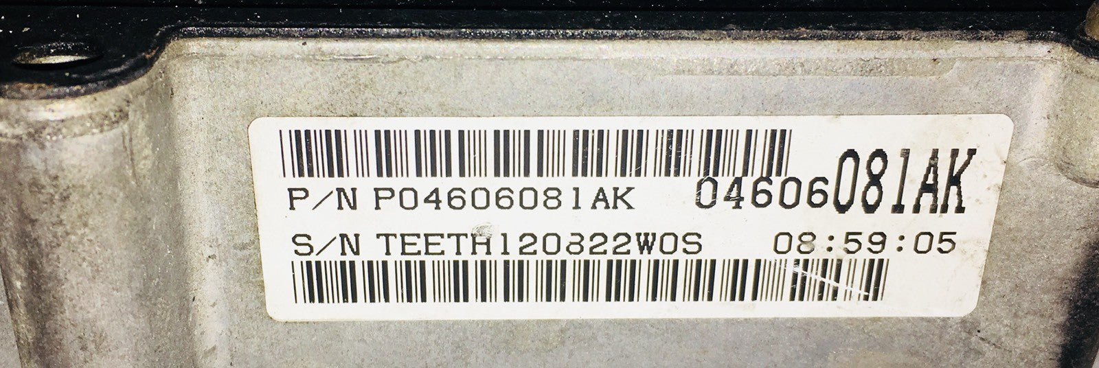  1998 Dodge Intrepid TCU P04606081AK